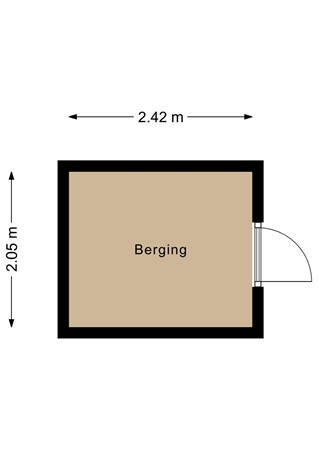 Floorplan - Terschellingkade 240, 3826 DJ Amersfoort